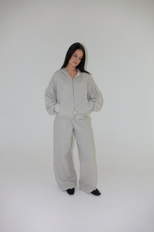 GRAY MELANGE SET