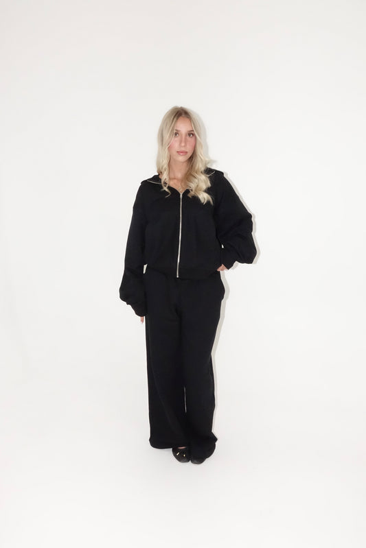 BLACK COTTON SET